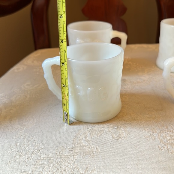 Bc Comics Fire King Grog Milk Glass coffee mug set - Picture 6 of 9